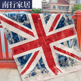 进口地毯米子旗英国国旗地毯英伦风格复古地毯 美国国旗地毯