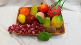 仿真加重水果蔬菜玩具食物食品模型拍摄装饰品超逼真苹果雪梨香橙