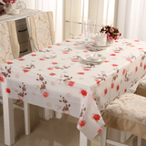 EVA桌布台布PVC 餐桌布防水防油防污免洗塑料桌垫布艺茶几桌布