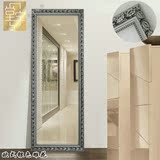 欧式壁挂镜子穿衣镜全身镜大试衣镜靠墙镜落地镜子尺寸可定制