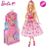 2015新款专柜正品 BARBIE/芭比娃娃之生日芭比CFF47女孩生日礼物