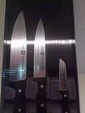 德国直邮 双立人特价套装刀具Twin Chef系列主厨刀+熟食刀+水果刀