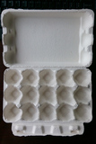 鸡蛋包装盒蛋托15枚本色环保克降解厂家直销做工精细初生蛋养殖用