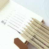 日本文具 SAKURA樱花针管笔 漫画 设计 绘图 勾线笔 练字笔