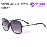 【海外代购】Channel香奈儿CH5210Q小羊皮穿链镜架镜框太阳眼镜