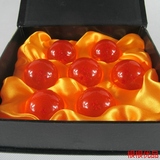 动漫手办七龙珠7颗水晶球正版神龙模型玩具龙珠球新年礼物包邮