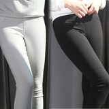 【一条打通关】韩国加绒加厚打底裤外穿 牛仔铅笔裤显瘦小脚裤女