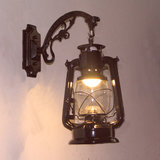 新款时尚煤油马灯壁灯单头复古怀旧中式灯具灯饰客厅餐厅壁灯包邮