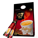 越南咖啡原装进口中原速溶g7咖啡1600g三合一浓香型100条袋装