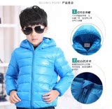 巴拉巴拉2015秋冬新款儿童装休闲时尚韩版男童女童轻薄羽绒服外套