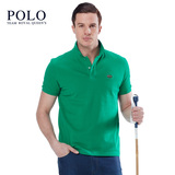 2016美国皇家保罗POLO专柜正品 翻领短袖t恤POLO衫 时尚纯色男T恤