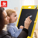 海绵宝宝儿童画板画架套装 可升降家用小黑板双面磁性画画写字板
