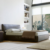 现代简约欧式皮艺床小户型双人床1.8米软体床婚床品牌真皮床包邮