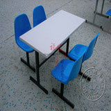 厂家直销快餐桌椅不锈钢餐桌学生员工食堂餐桌椅四人位分体餐桌椅