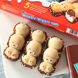 德国进口零食健达Kinder Happy Hippo开心河马巧克力106g儿童礼盒