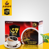 越南进口中原G7黑咖啡即速溶纯咖啡粉清苦无糖无奶 2g*15袋装 30g