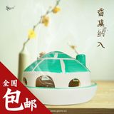 包邮正品蚊香屋陶瓷日本家居用品日式蚊香猪 创意香薰炉陶瓷套装