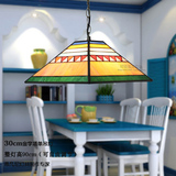 蒂凡尼复古创意金字塔欧式12寸单吊灯餐厅书房阁楼阳台厨卫装饰灯