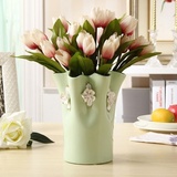 欧式创意陶瓷小花瓶摆件客厅餐桌花艺插花花器现代简约家居装饰品