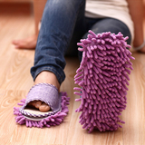 家居生活用品 雪尼尔可拆洗地板擦拖地拖鞋 居家寝室必备懒人拖鞋