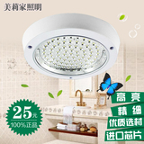 LED亚克力厨卫灯方形吸顶灯圆形吸顶灯简约现代灯具浴室厨房专用