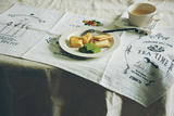 【瑾然友叙】创意桌布纯棉简约餐布复古餐垫盖布拍照道具背景
