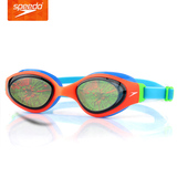speedo游泳眼镜青少年儿童防水防雾泳镜 防紫外线 大框炫酷16新品