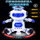 电动智能机器人 玩具男孩360度旋转劲风旋舞者 会唱歌跳舞1-3-5岁