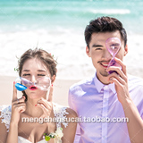 2016年展会最新婚纱样照 韩式海景沙滩主题放大样片+样册 A-733