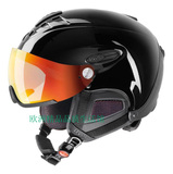 包邮德国代购直邮Uvex HLMT300Visor Style 专业竞技成人滑雪头盔