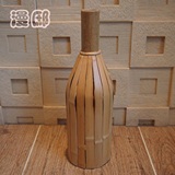 中式创意餐桌小花瓶迷你细口干花花器日式家居小口花瓶摆件装饰品