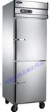金菱冷柜商用立式冰柜500L不锈钢厨房双门冷冻冷藏展示柜明管铜管