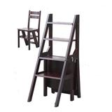 两用折叠梯椅楼梯凳家用梯子实木凳多功能板凳