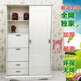 特价儿童衣柜韩式组合衣柜移动简易开放式衣橱收纳柜实木质衣柜