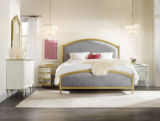 奥博欧式时尚简约新古典实木床地中海后现代高端定制卧室家具