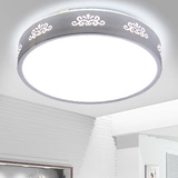 LED吸顶灯圆形简约卧室灯阳台灯过道卫生间房间客厅现代厨房灯具