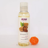 美国Now Foods almond oil 甜杏仁油保湿按摩油 118ML 现货