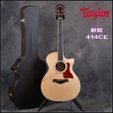 【官方授权】美产Taylor泰勒 414ce ES-2全单电箱民谣吉他
