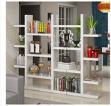 特价宜家客厅创意隔断书架书柜简约花架收纳置物架多层架落地墙壁