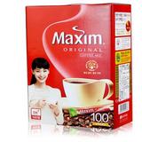 原装进口红麦馨原味摩卡咖啡100条盒装 Maxim混合咖啡100条包邮