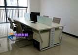 湖南长沙办公家具钢架结构屏风隔断组合位员工卡座员工桌办公桌椅