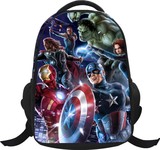 钢铁侠美国队长复仇者联盟12-3年级小学生书包男孩儿童超轻便背包