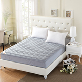 唯舒纯棉斜纹床笠式床护垫床垫/床褥席梦思床垫保护套1.2~1.8米床