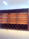红酒货架木质货架展示架红酒展柜红酒柜展示架各种造型实木定做
