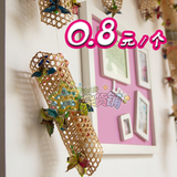 竹编竹竹达垫竹网手工编织幼儿园环境布置创意设计区角装饰美术室
