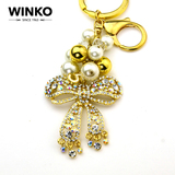 WINKO 女钥匙扣水钻创意礼品韩国汽车钥匙挂件可爱水晶高档钥匙链