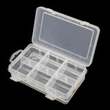 RETAINER超厚小6格子零件盒 元件盒SD卡盒 便携式药盒透明 归类盒