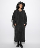 2014秋冬新款日系个性暗黑女士加棉加厚长款风衣大衣外套