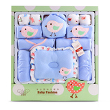 新生儿毛绒玩具礼盒婴儿玩具爬行垫满月送礼出生男女宝宝
