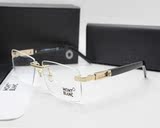 品牌万宝龙光学镜架男女金属近视眼镜框超轻舒适无框光学镜
